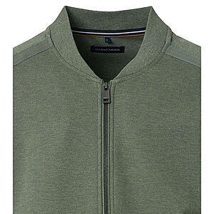 CasaModa | Sweatjacke | Hochwertige Baumwolle | Comfort Fit | Grn