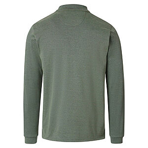 Redmond | Langarm Polo | Pflegeleicht | Salbei