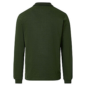 Redmond | Langarm Polo | Pflegeleicht | Gr�n