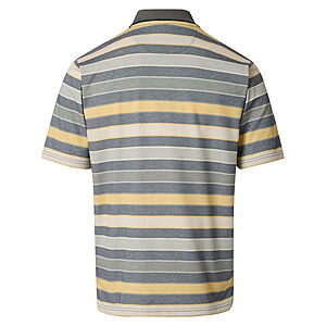 Redmond | Polo-Shirt | Kurzarm | Pflegeleichte Jersey-Qualit�t | Gelb Streifen