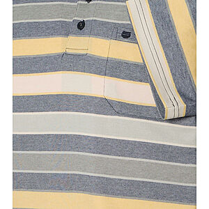 Redmond | Polo-Shirt | Kurzarm | Pflegeleichte Jersey-Qualit�t | Gelb Streifen