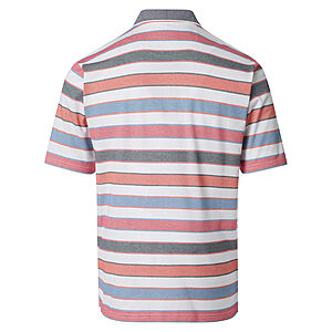 Redmond | Polo-Shirt | Kurzarm | Pflegeleichte Jersey-Qualit�t | Rot Streifen
