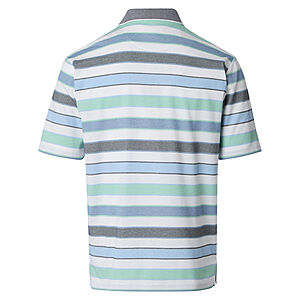 Redmond | Polo-Shirt | Kurzarm | Pflegeleichte Jersey-Qualit�t | Gr�n Streifen