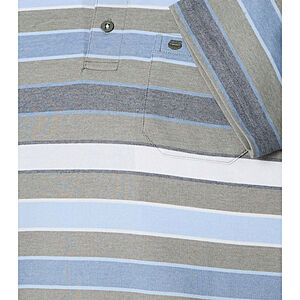 Redmond | Polo-Shirt | Kurzarm | Pflegeleichte Jersey-Qualit�t | Oliv Streifen