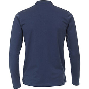 Redmond | Langarm Polo | Easy Care | Marine