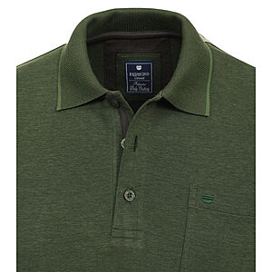 Redmond | Langarm Polo | Easy Care | Moos