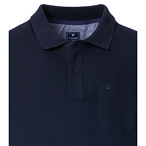 Redmond | Polo-Shirt | Baumwolle Pique | Brusttasche | Marine