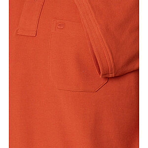 Redmond | Polo-Shirt | Baumwolle Pique | Brusttasche | Terra