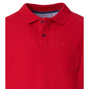 Redmond | Polo-Shirt | Baumwolle Pique | Brusttasche | Rot