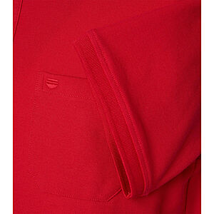 Redmond | Polo-Shirt | Baumwolle Pique | Brusttasche | Rot