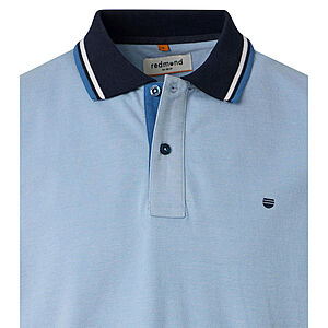 Redmond | Polo-Shirt | Baumwolle Pique | Hellblau