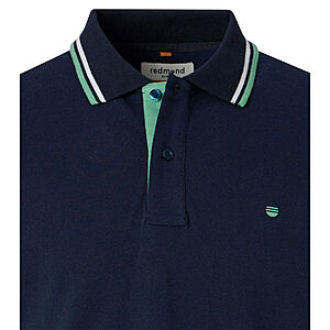 Redmond | Polo-Shirt | Baumwolle Pique | Marine