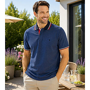 Redmond | Polo-Shirt | Baumwolle Pique | Royal