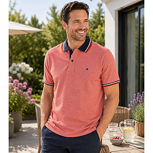 Redmond | Polo-Shirt | Baumwolle Pique | Orange
