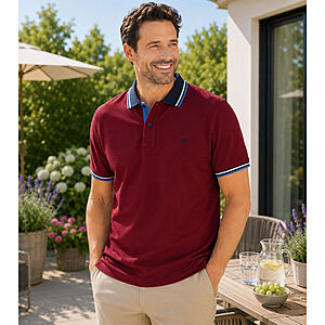 Redmond | Polo-Shirt | Baumwolle Pique | Rot