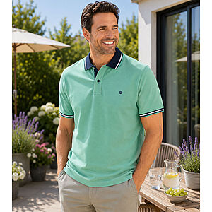 Redmond | Polo-Shirt | Baumwolle Pique | Gr�n