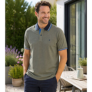 Redmond | Polo-Shirt | Baumwolle Pique | Oliv