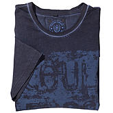   Pierre Cardin | T-Shirt Rundhals | Reine Baumwolle | Farbe blau