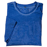   Pierre Cardin | T-Shirt Rundhals | Reine Baumwolle | Farbe royal