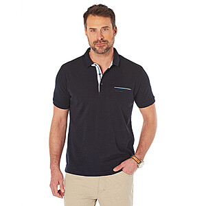 Pierre Cardin | Polo Shirt | Baumwoll-Piquee | Dunkelblau