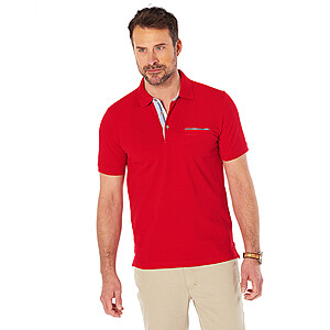 Pierre Cardin | Polo Shirt | Baumwoll-Piquee | Rot
