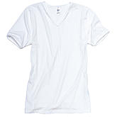 Comazo | Shirt mit 1/4 Arm und V-Ausschnitt |  Elastische Baumwolle | Weiß