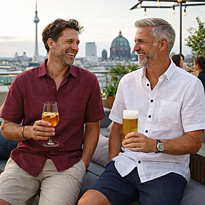 Sommerabende �ber den D�chern