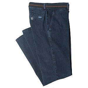 Pioneer | Flat-front-Jeans mit Stretchkomfort | Farbe darkblue