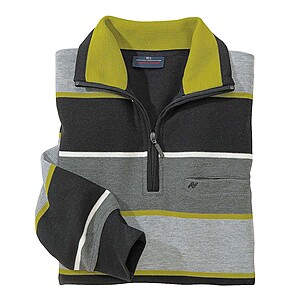 Sweatshirt Farbe limette schwarz
