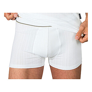 Comazo | Trunks, Herren-Unterhose | Elastische Baumwolle | Wei