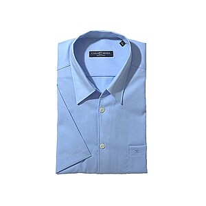 Vario Kragen Hemd 100% Baumwolle blau
