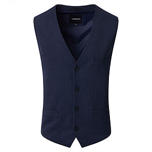 Venti | Anzugweste | Dunkelblau