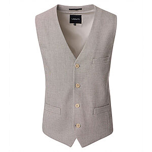 Venti | Anzugweste | Beige