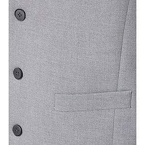 Venti | Anzugweste | Silbergrau
