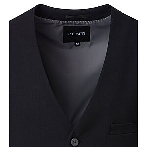 Venti | Anzugweste | Schwarz