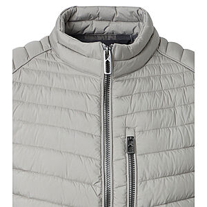 CasaModa | Sportliche Steppweste | Silber
