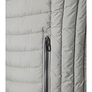 CasaModa | Sportliche Steppweste | Silber
