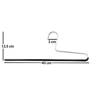 Hosenb�gel aus Metall mit rutschhemmendem �berzug