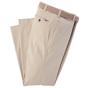 m.e.n.s. | Ausstatter-Baumwollhose | Highstretch | Beige