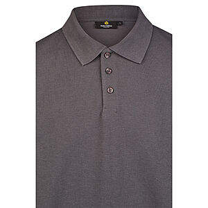 Hans Schfer Workwear | Basic Poloshirt | Pflegeleicht Kurzarm | Grau