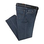 Aubi | 5 pocket Elastic Kurzleib Jeans | used look