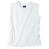 Achsel Shirt Baumwolle | Farbe weiß