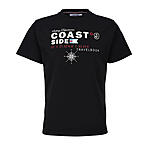 BRIGG | Elastisches T-Shirt | Coast Side | Rundhals | Schwarz