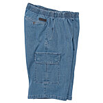 Luigi Morini | Bequeme Schlupfjeans Bermuda | Farbe bleach