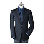 Klassischer Blazer aus reiner italienischer Schurwolle | marine