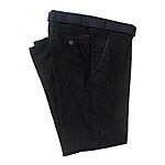 Aubi | Bundfaltenjeans | Kurze Leibhhe (Tiefbund) | Farbe black