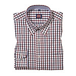 Button Down Hemd Bgelfrei | Farbe blau rot karo