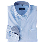 Casa Moda | City-Hemd | Button down Kragen | Bgelfreie Baumwolle | Hellblau Streifen