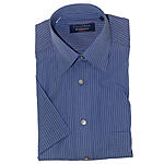 Casa Moda | City Hemd Halbarm bgelfrei | Marineblau Streifen