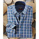  Casa Moda | Freizeithemd | Button down Kragen | Farbe blau kariert
